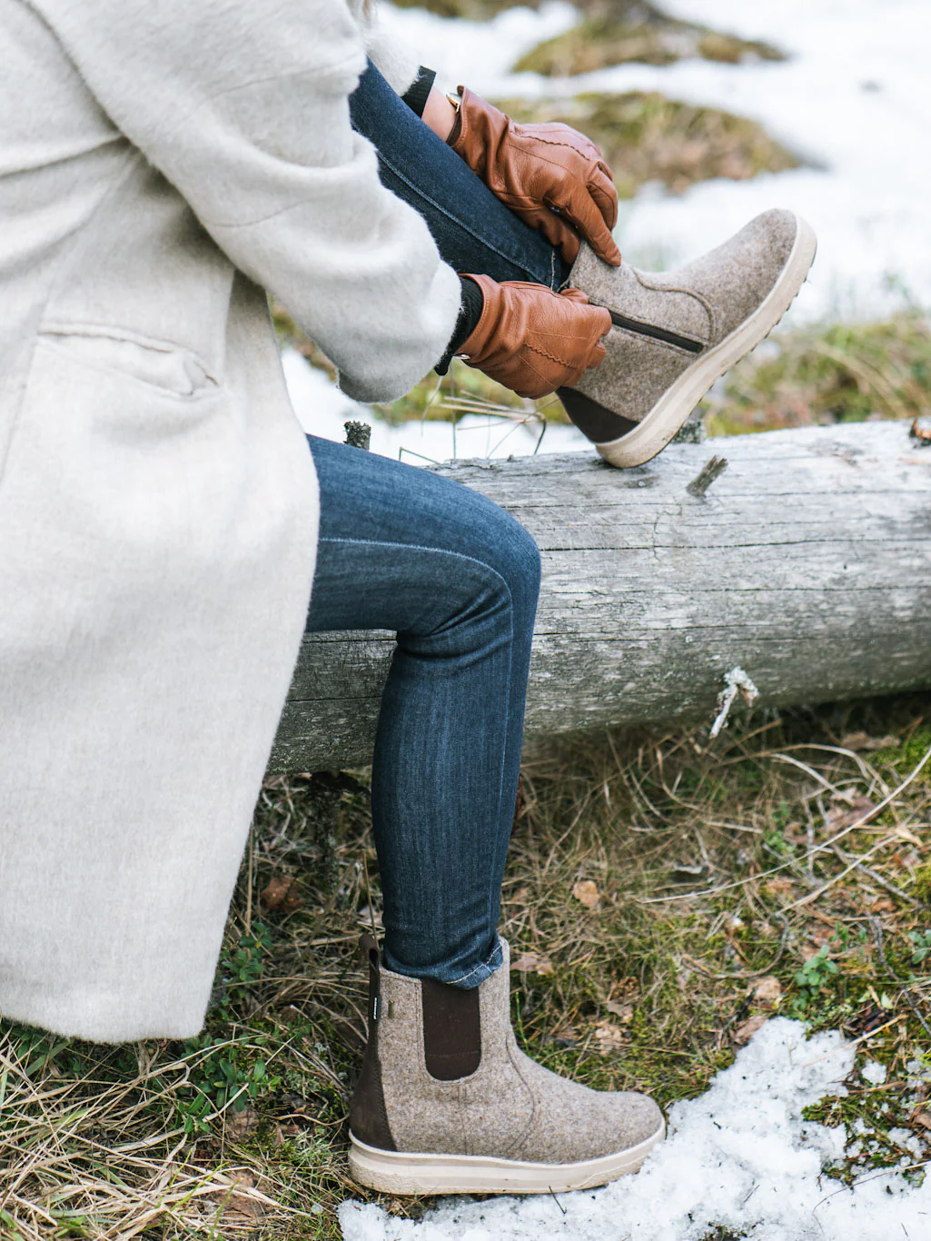 MALLA Women's GORE-TEX® Felt Chelsea boots - Image 10