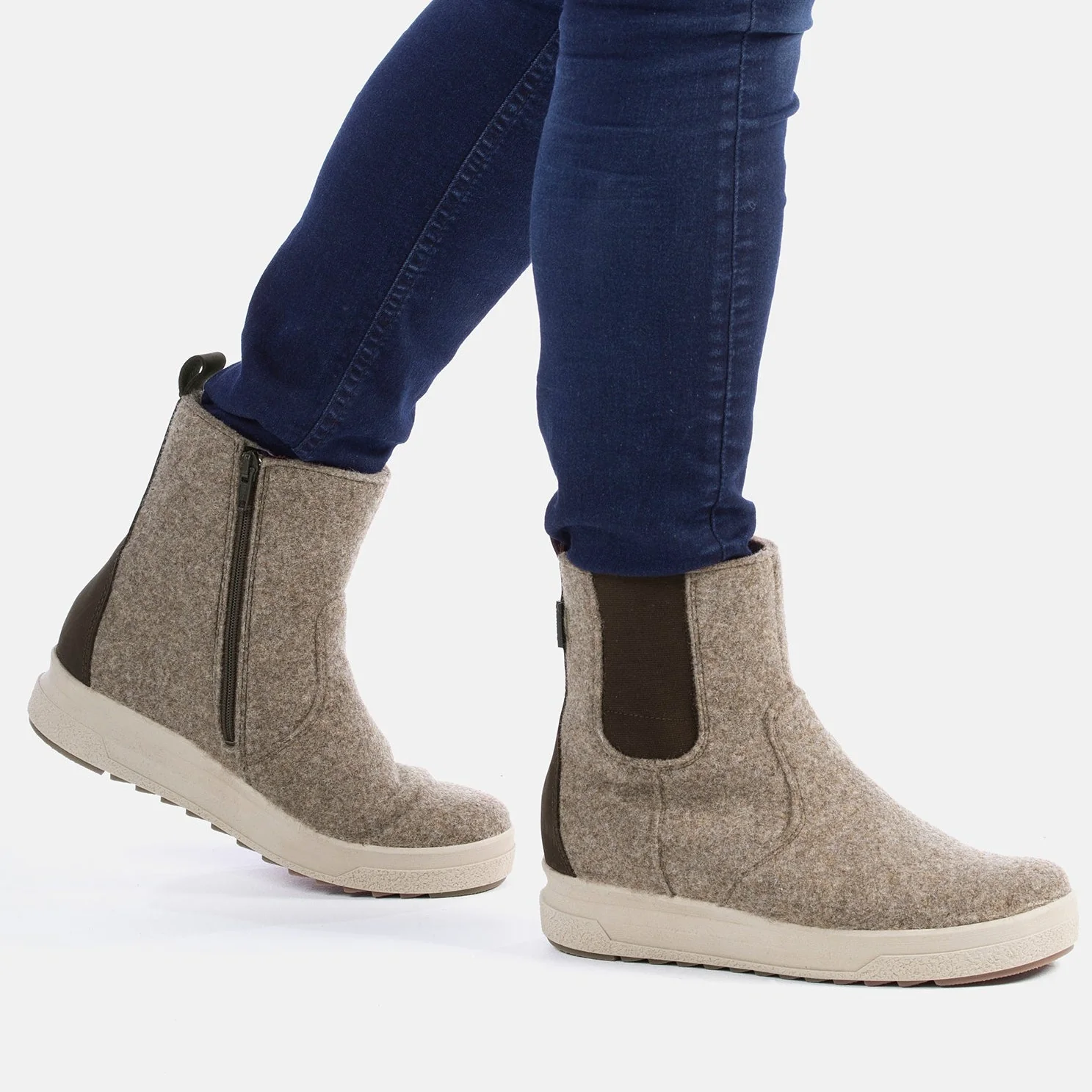 MALLA Women's GORE-TEX® Felt Chelsea boots - Image 3