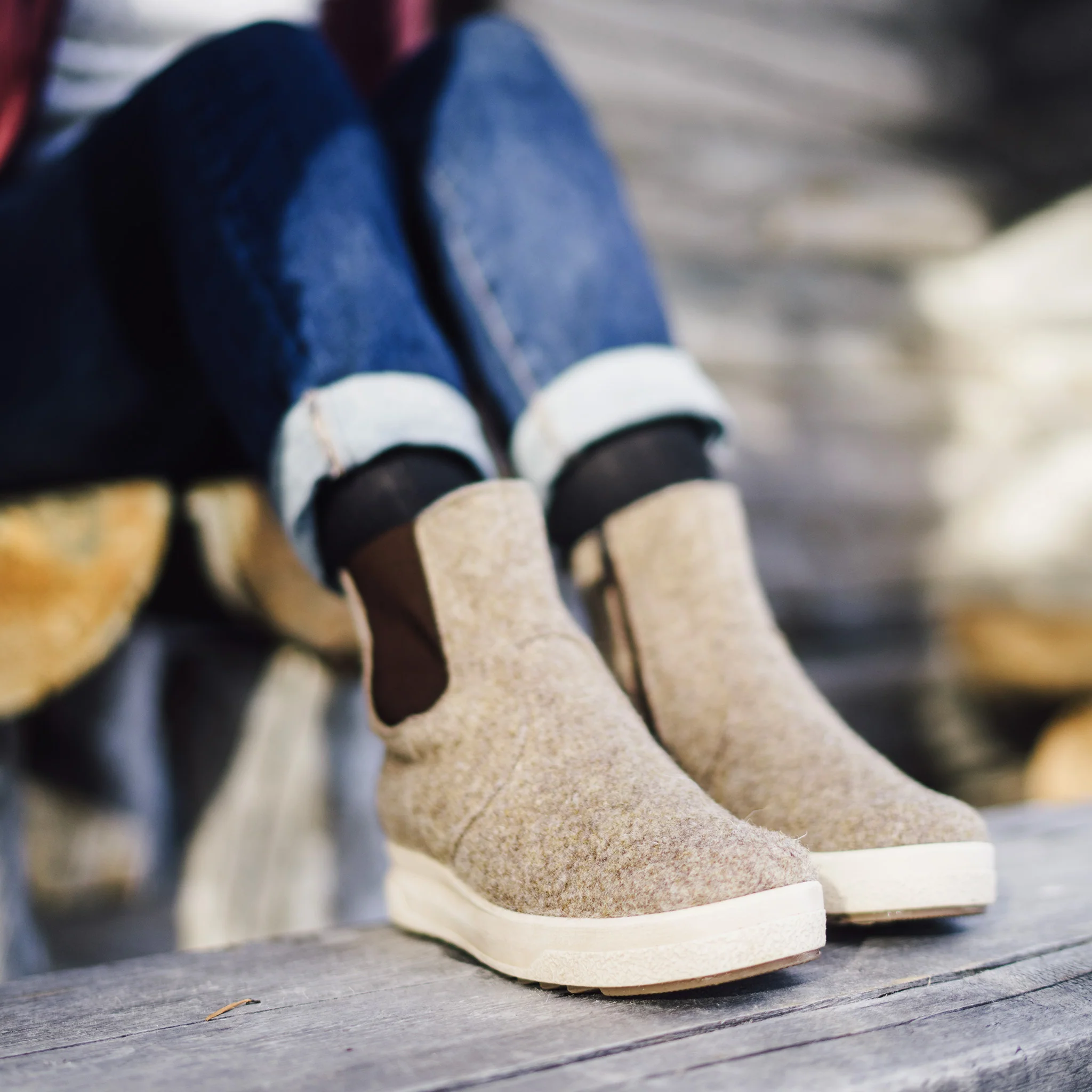 MALLA Women's GORE-TEX® Felt Chelsea boots - Image 6