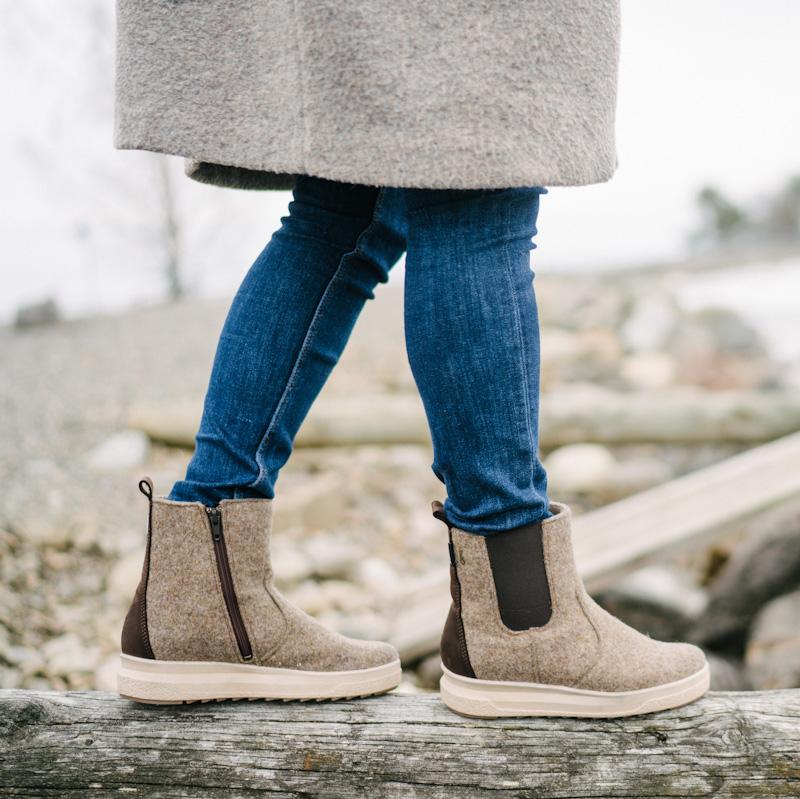 MALLA Women's GORE-TEX® Felt Chelsea boots - Image 8