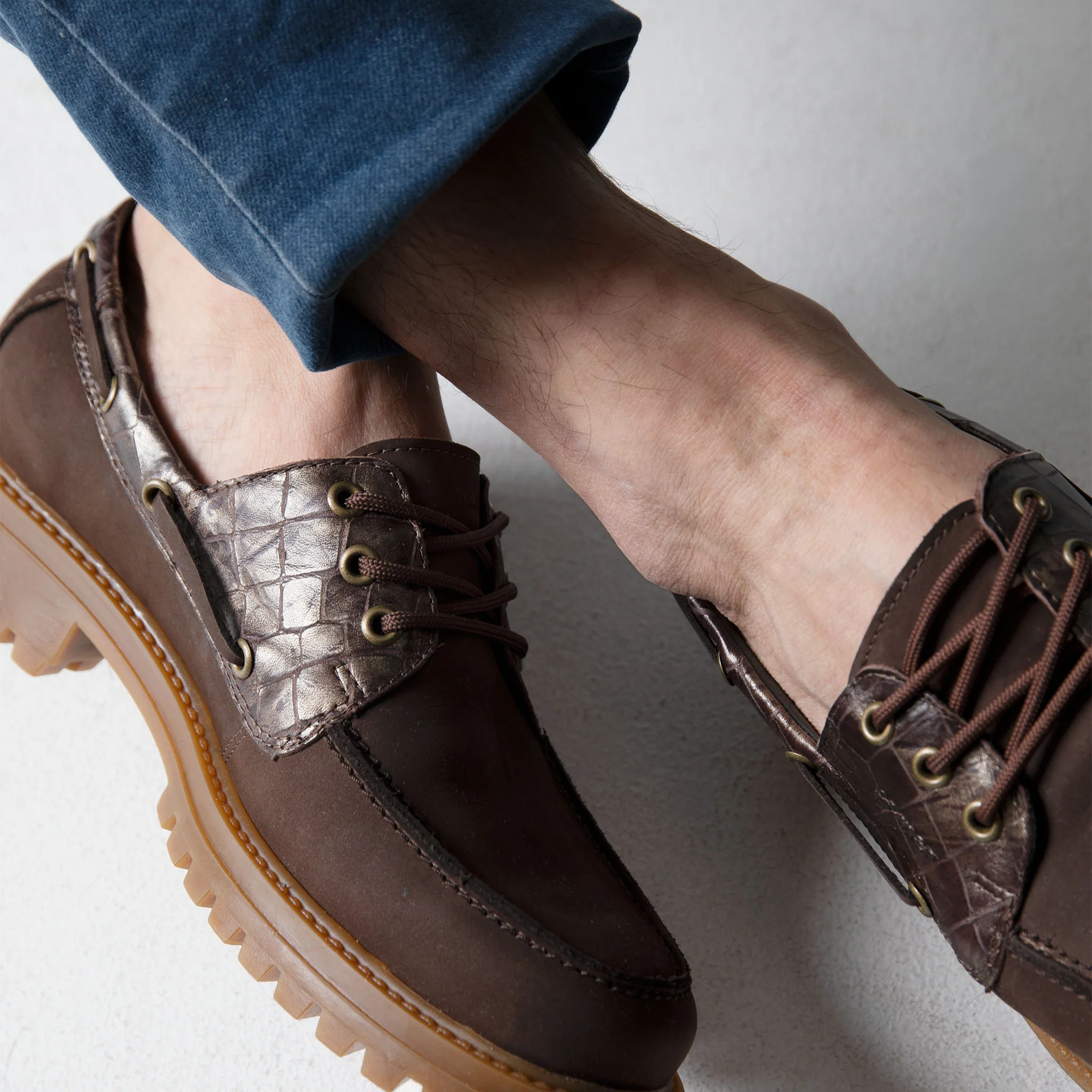 SEILORI Zero Waste Lug Boat Shoes - Image 5